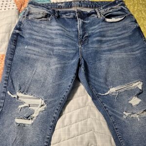 a.n.a. Size 20W Distressed Jeans